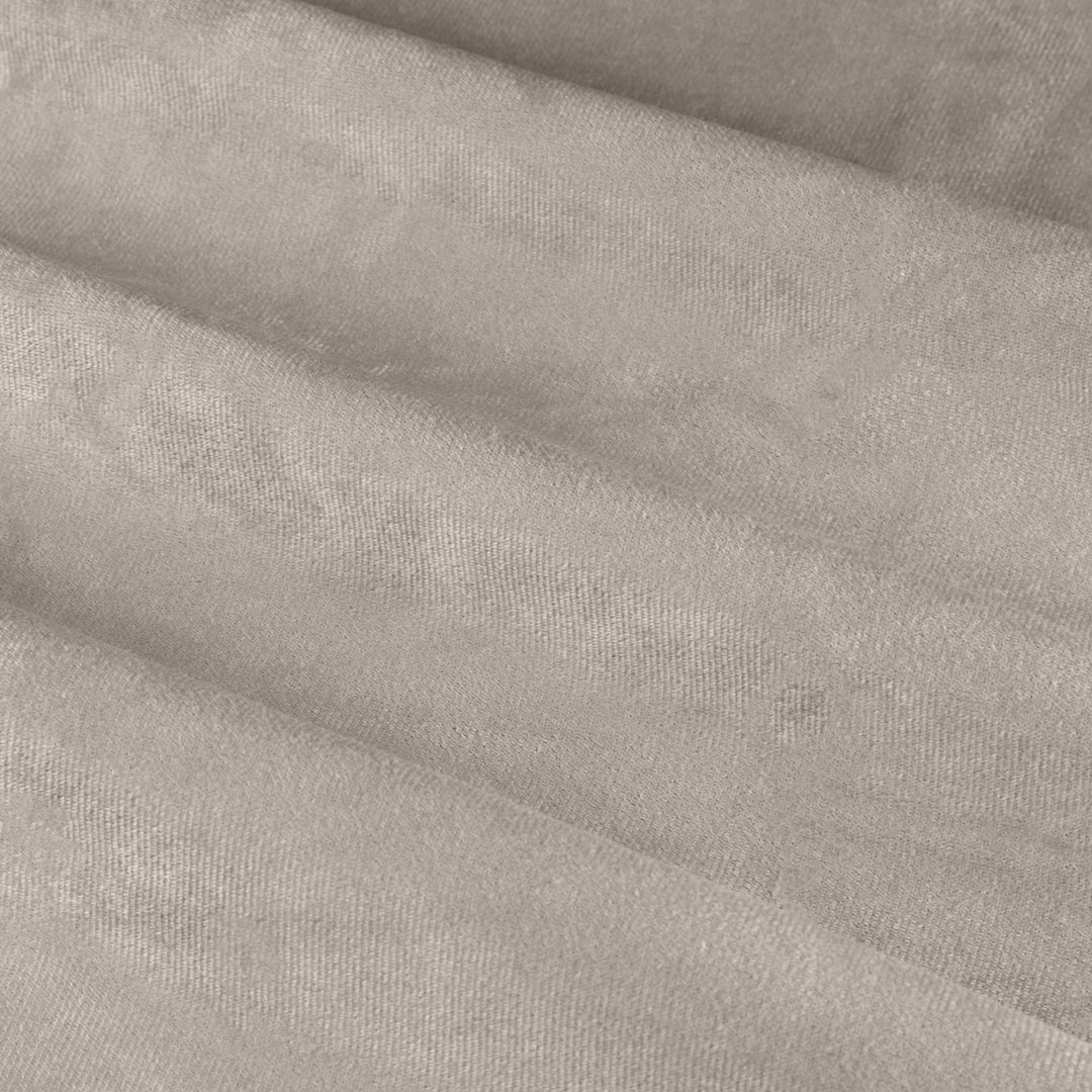 Deluxe Velvet Blackout 229x183 Pencil Pleat Curtains Silver - image 7