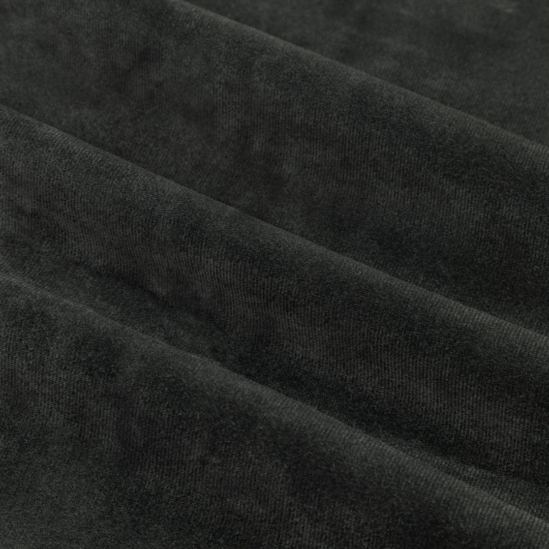 Deluxe Velvet 229x137 Eyelet Curtains Black - image 6