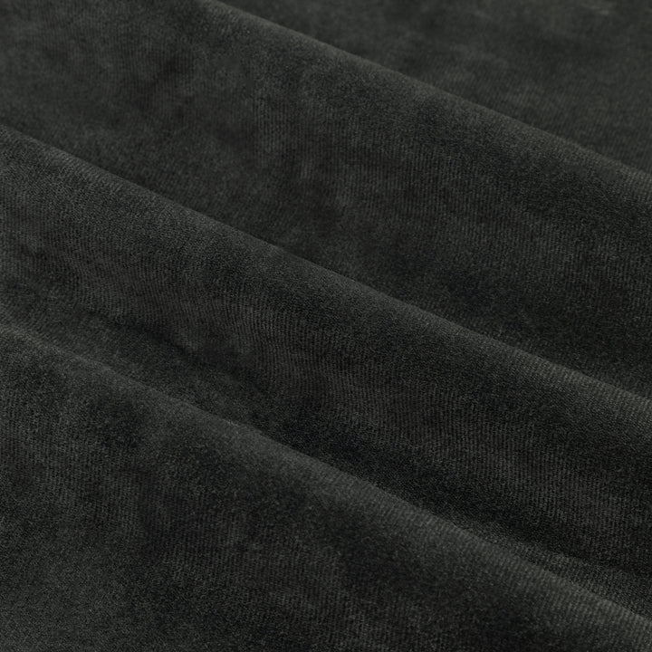 Deluxe Velvet 229x183 Pencil Pleat Curtains Black - image 6