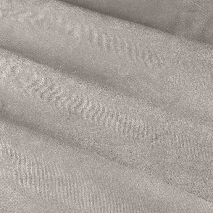 Deluxe Velvet 229x183 Pencil Pleat Curtains Silver - image 6