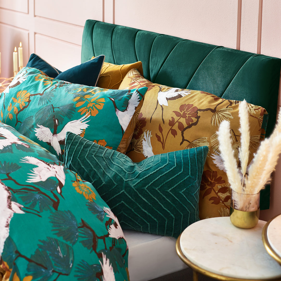 Demoiselle Single Duvet Set Mustard - image 2