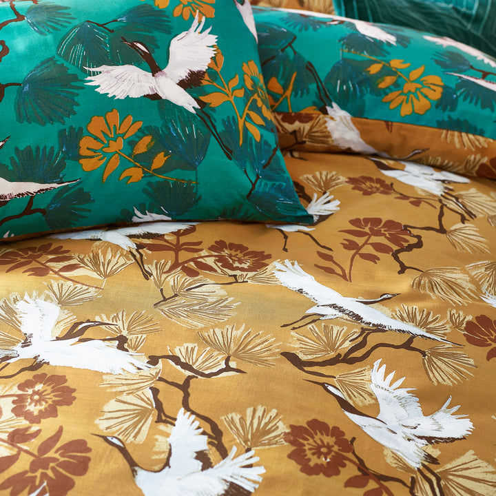 Demoiselle Single Duvet Set Mustard - image 3
