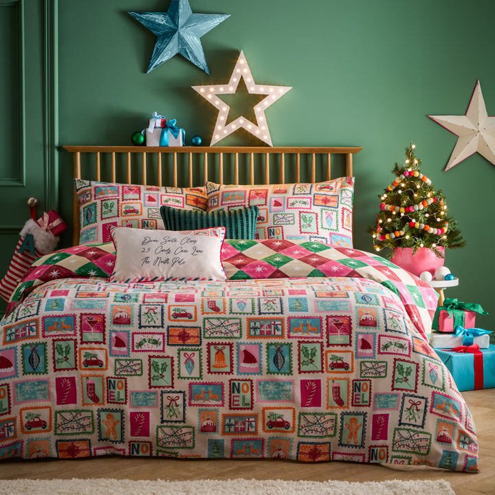 Dear Santa Single Duvet Set Multi