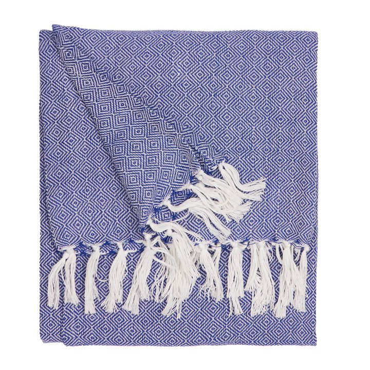 Dessa 130x180 Outdoor Throw Cobalt - image 2