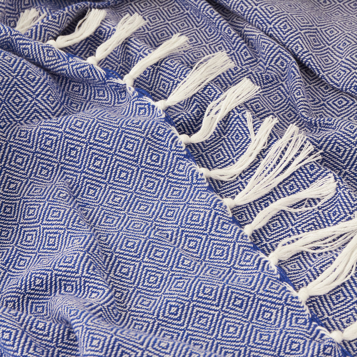 Dessa 130x180 Outdoor Throw Cobalt - image 3