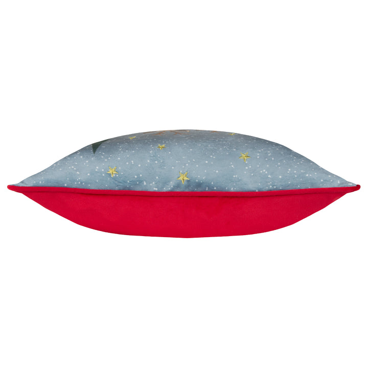DITSY FESTIVE REINDEER 45X45 CUSHION CASE MULTI