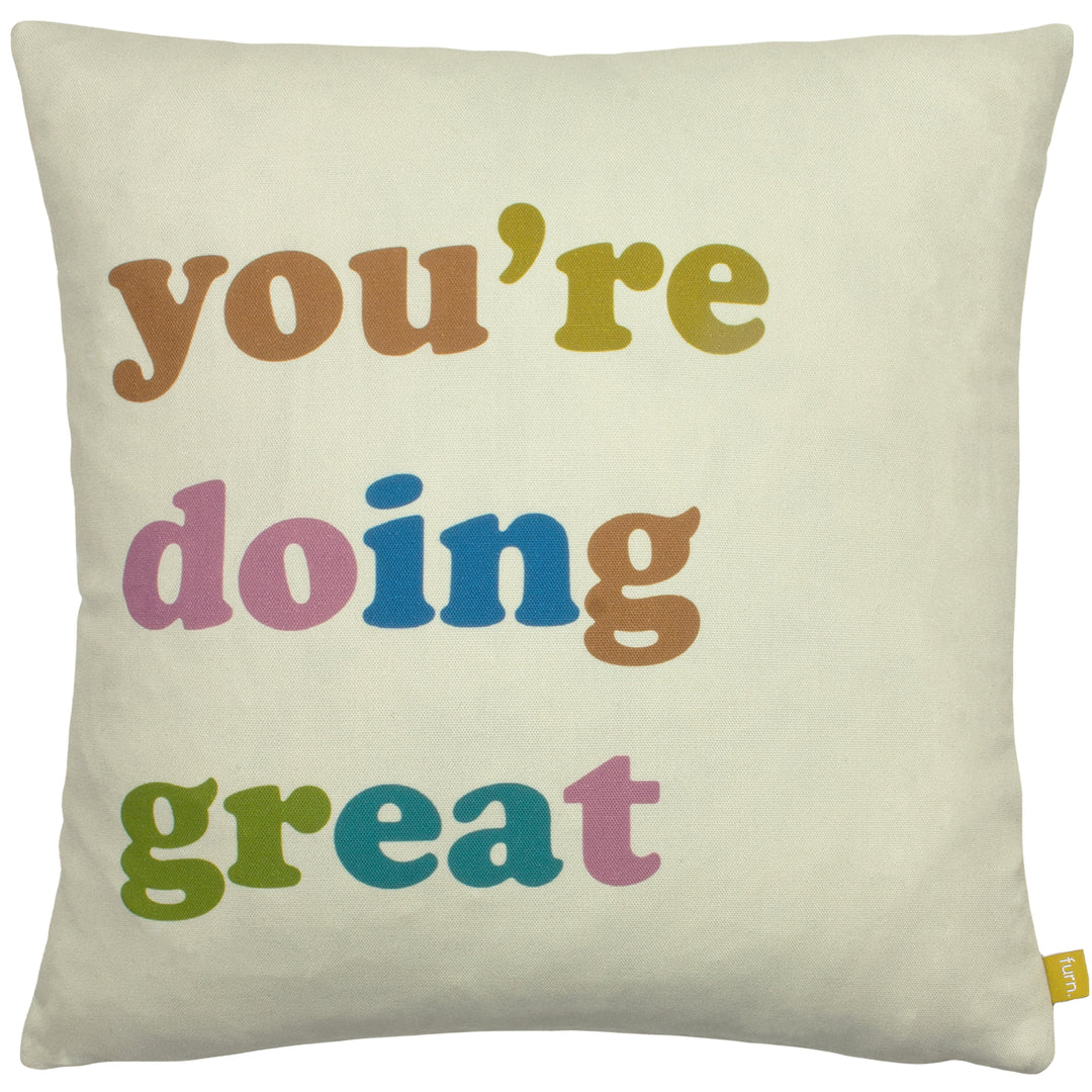Doing Great 43x43 Cushion Case Multi