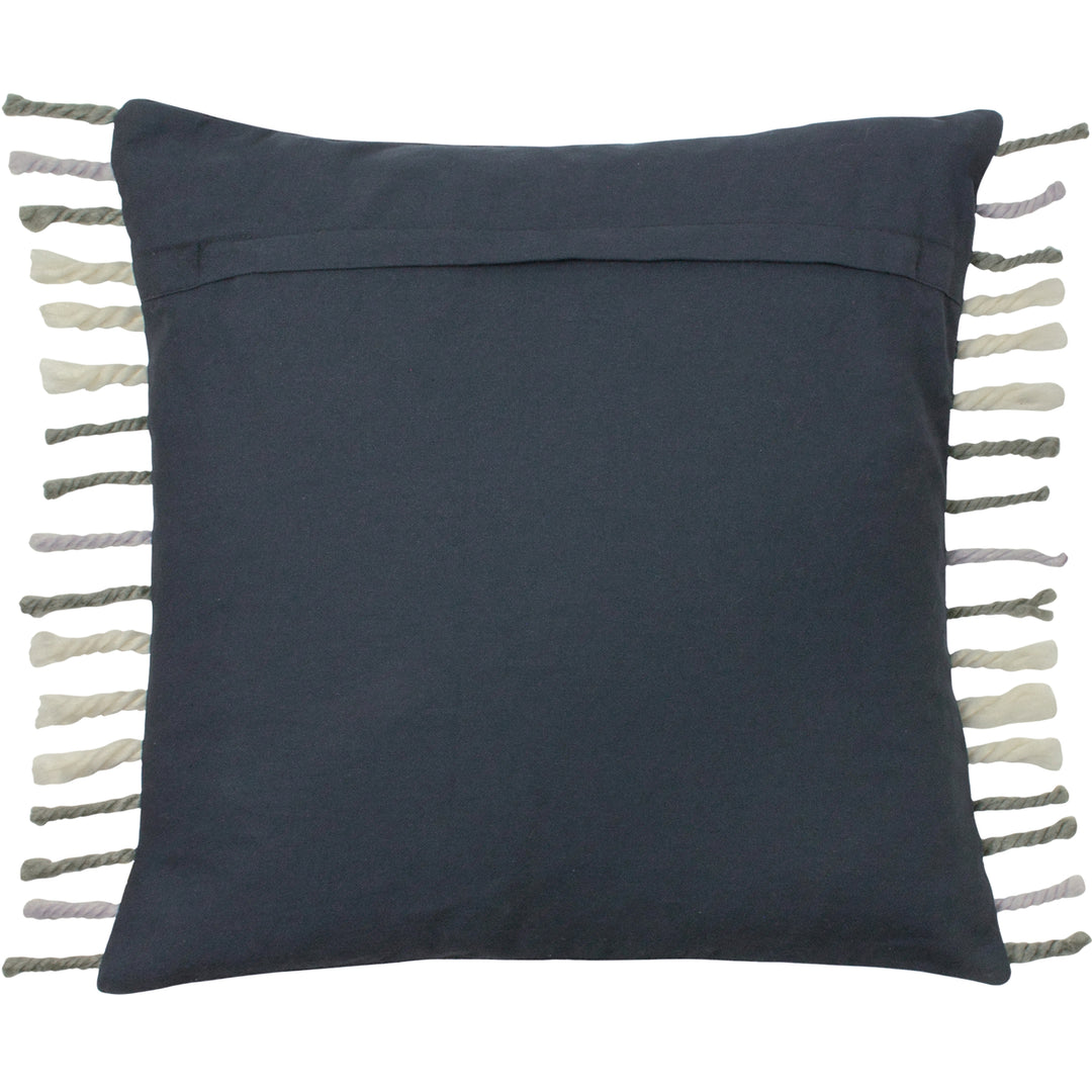 DHADIT 45X45 CUSHION CASE CHARCOAL/NATURAL
