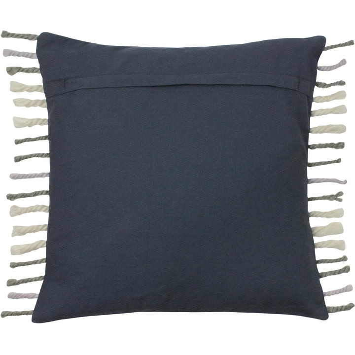 DHADIT 45X45 CUSHION CASE CHARCOAL/NATURAL
