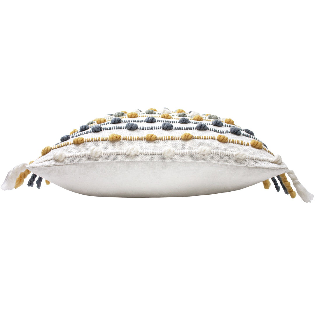 DHADIT 45X45 CUSHION CASE OCHRE/NATURAL