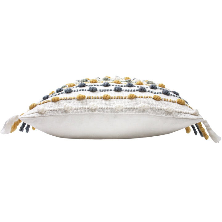 DHADIT 45X45 CUSHION CASE OCHRE/NATURAL