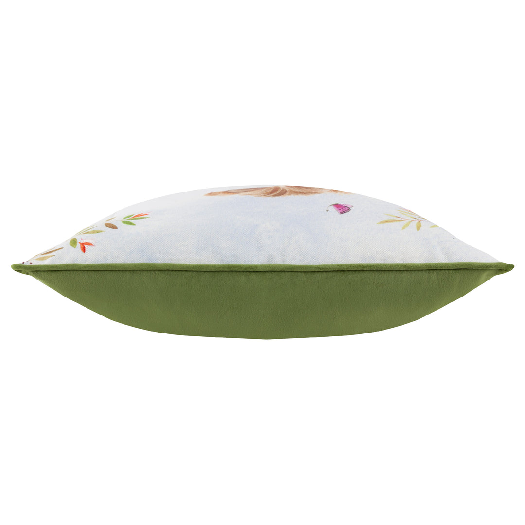 DAISY HILL CHARLIE 45X45 CUSHION CASE MULTI/GREEN