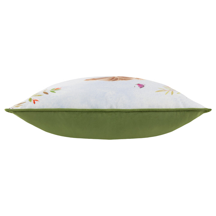 DAISY HILL CHARLIE 45X45 CUSHION CASE MULTI/GREEN
