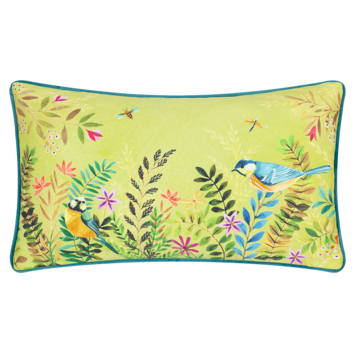 DAISY HILL MEADOW TALES 30X50 CUSHION CASE SPRING GREEN