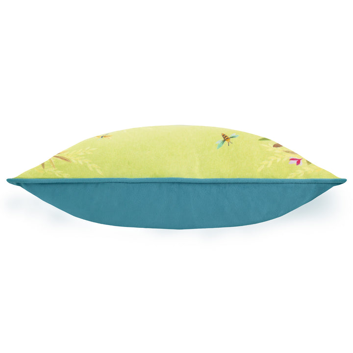 DAISY HILL MEADOW TALES 30X50 CUSHION CASE SPRING GREEN