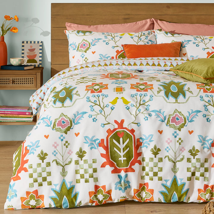 Dilara Double Duvet Set Blue - image 4