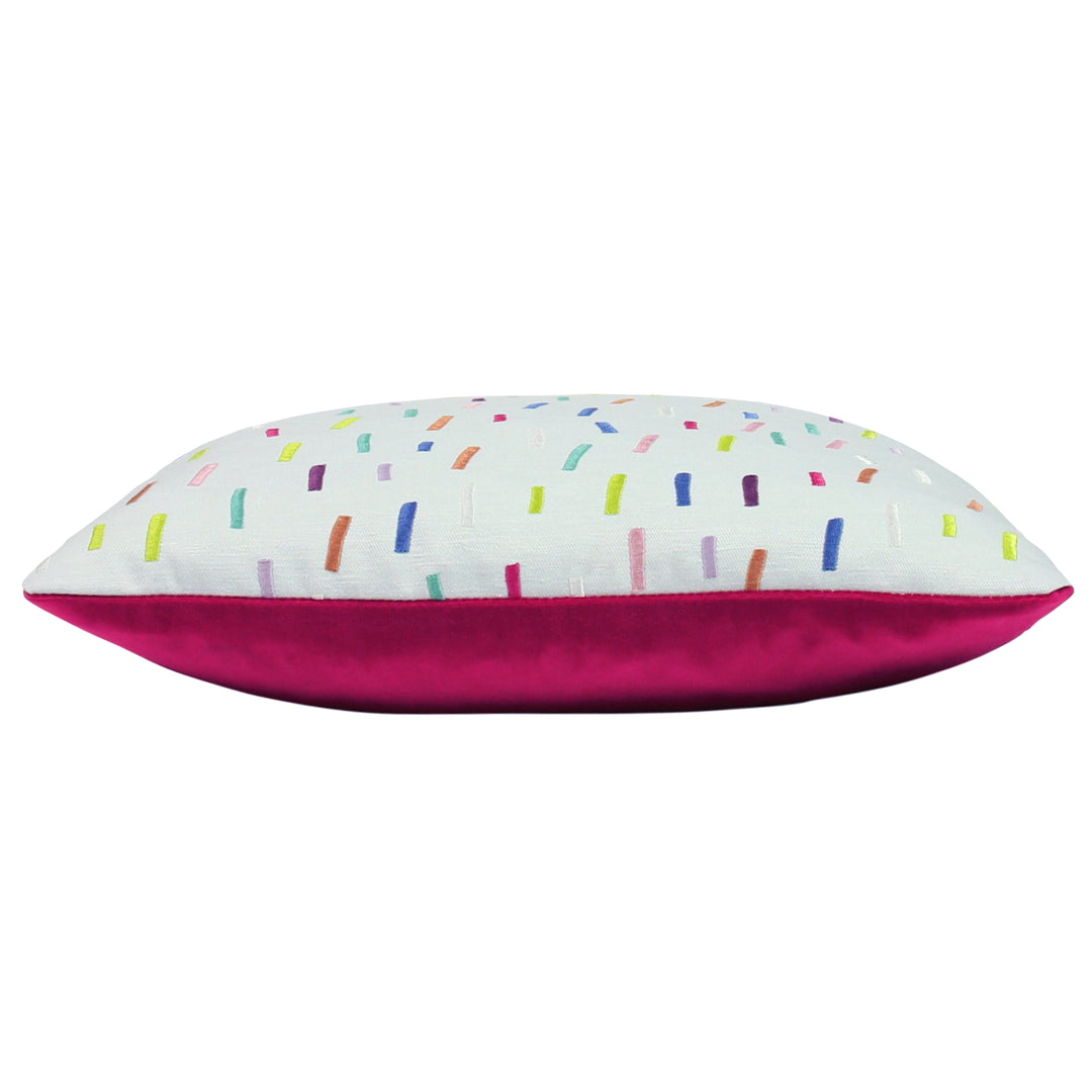 DOLLY MIXTURE 40X40 CUSHION COVER RAINBOW