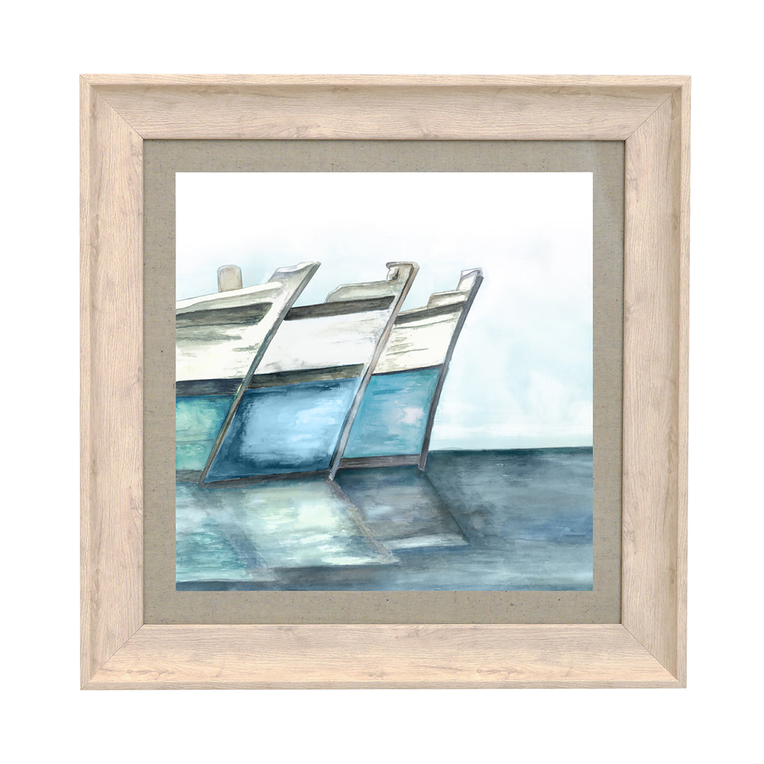 FRAME BIRCH DOCKED INDIGO 46X46