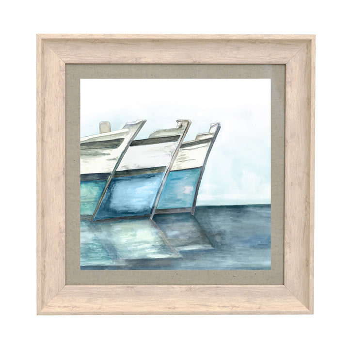 FRAME BIRCH DOCKED INDIGO 46X46