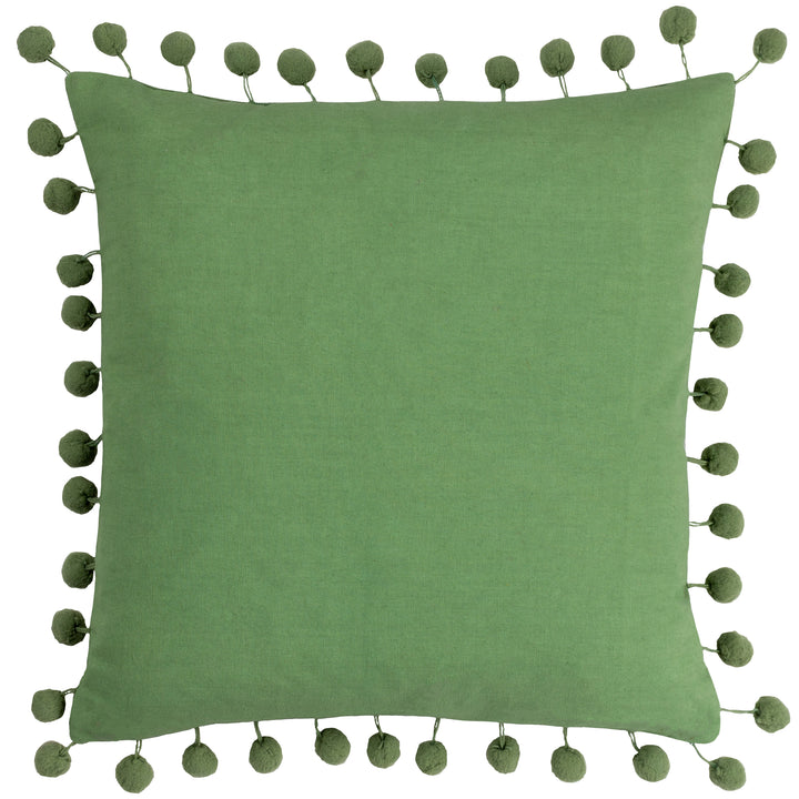 DORA 45X45 CUSHION CASE LEAF GREEN