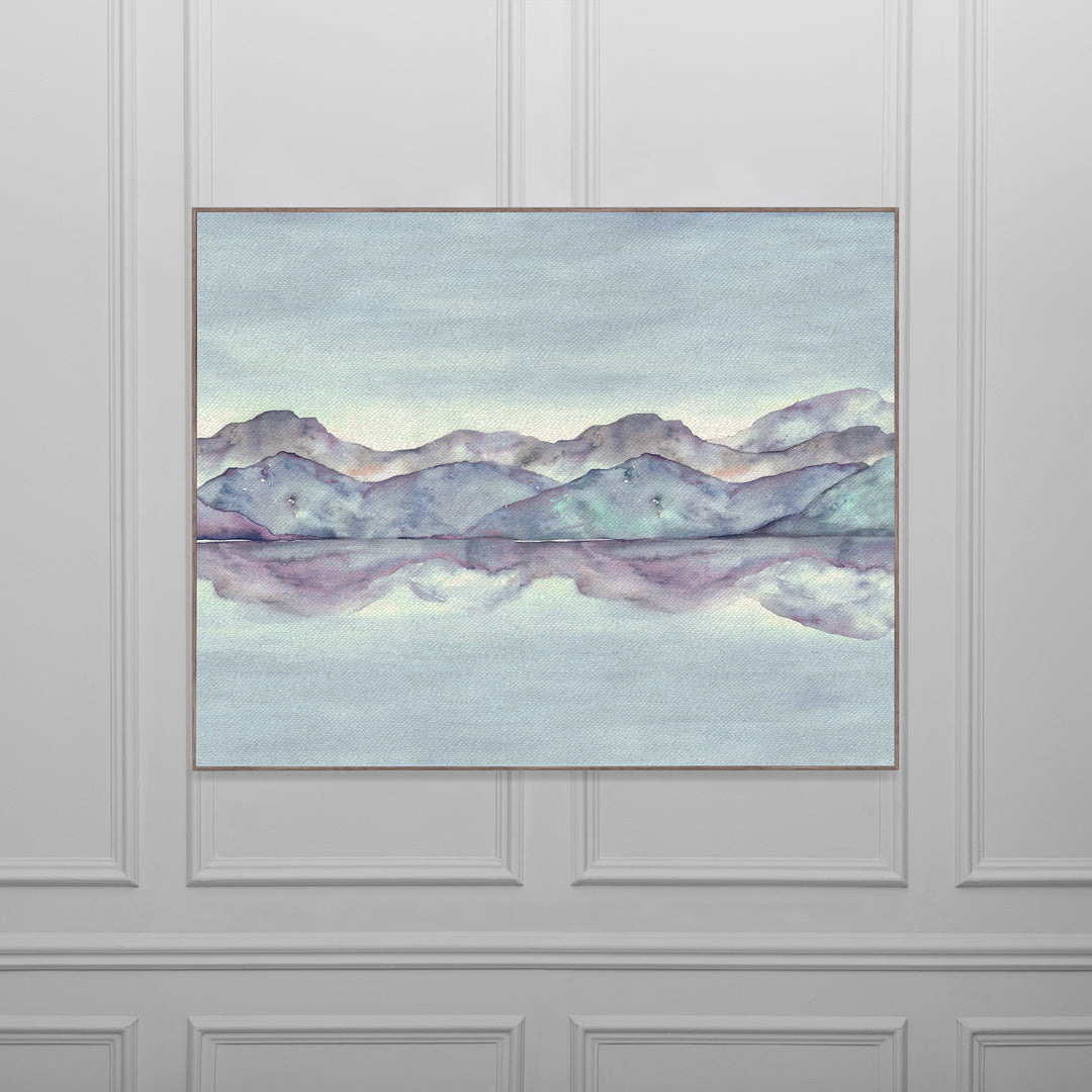 FRAMED CANVAS STONE DORIAN WISTERIA 143X114