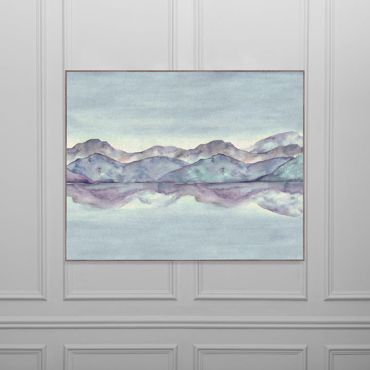 FRAMED CANVAS STONE DORIAN WISTERIA 143X114