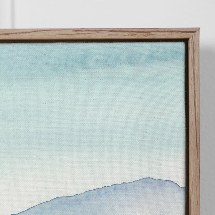 FRAMED CANVAS STONE DORIAN IRIS 70X70