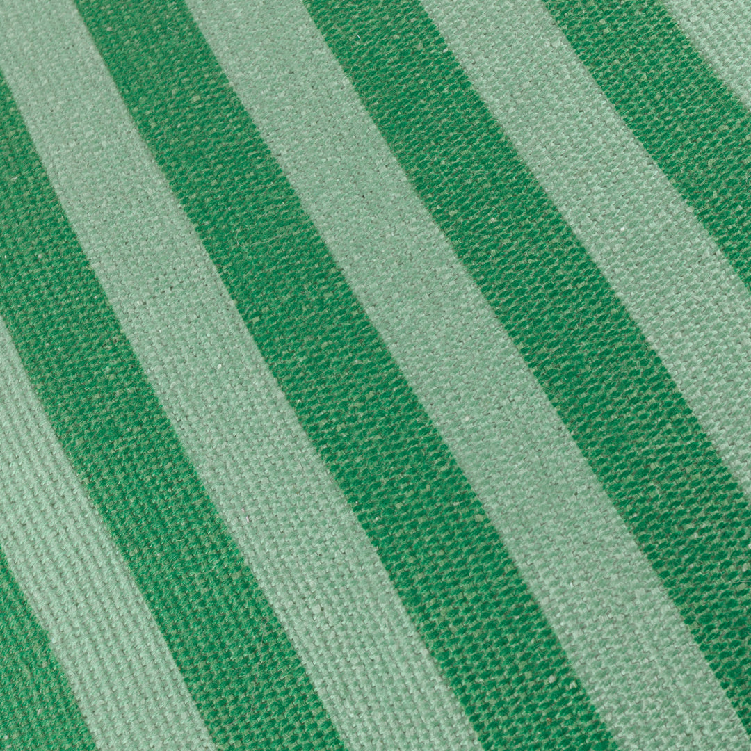 Deck Stripe 59x59 Outdoor Cushion Case Green - image 5