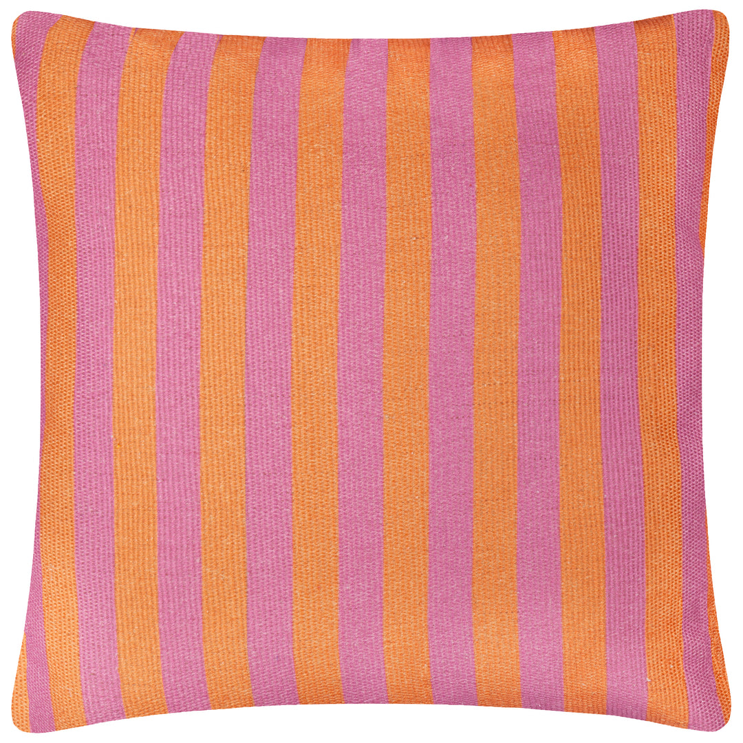 Deck Stripe 59x59 Outdoor Cushion Case Orange/Pink - image 3