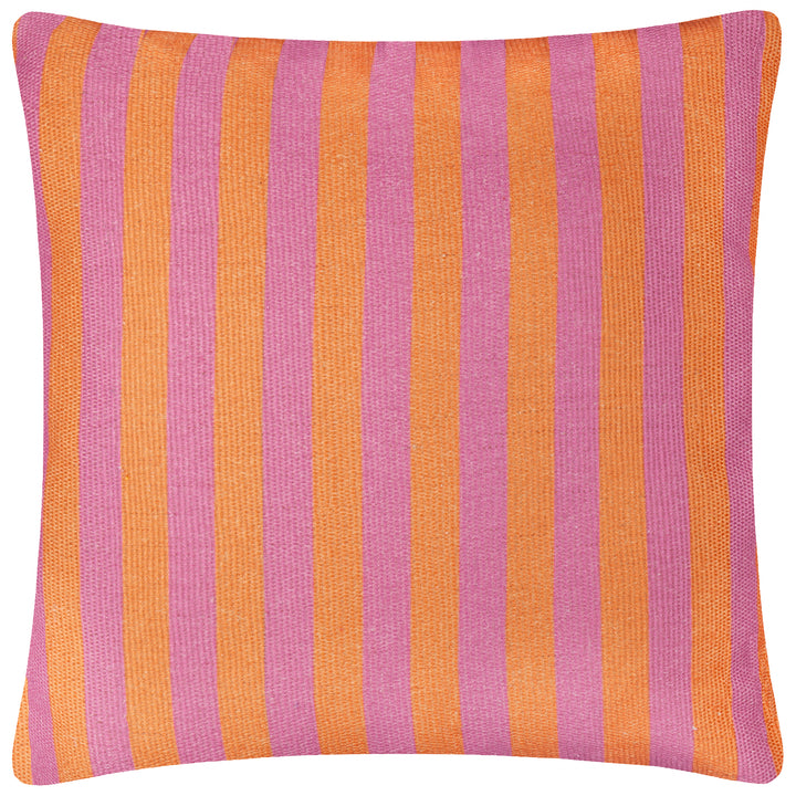 Deck Stripe 59x59 Outdoor Cushion Case Orange/Pink - image 3