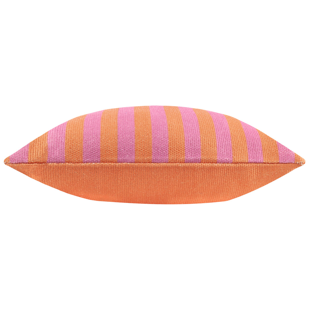 Deck Stripe 59x59 Outdoor Cushion Case Orange/Pink - image 4