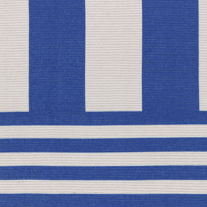 DECK STRIPE 120X170 OUTDOOR RUG WHITE/BLUE