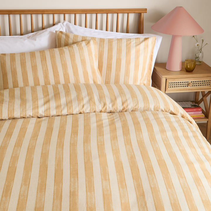 Dualtone King Duvet Set Butter Yellow - image 2