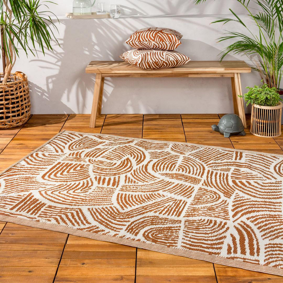 DUNES 120X180 OUTDOOR RUG BRICK