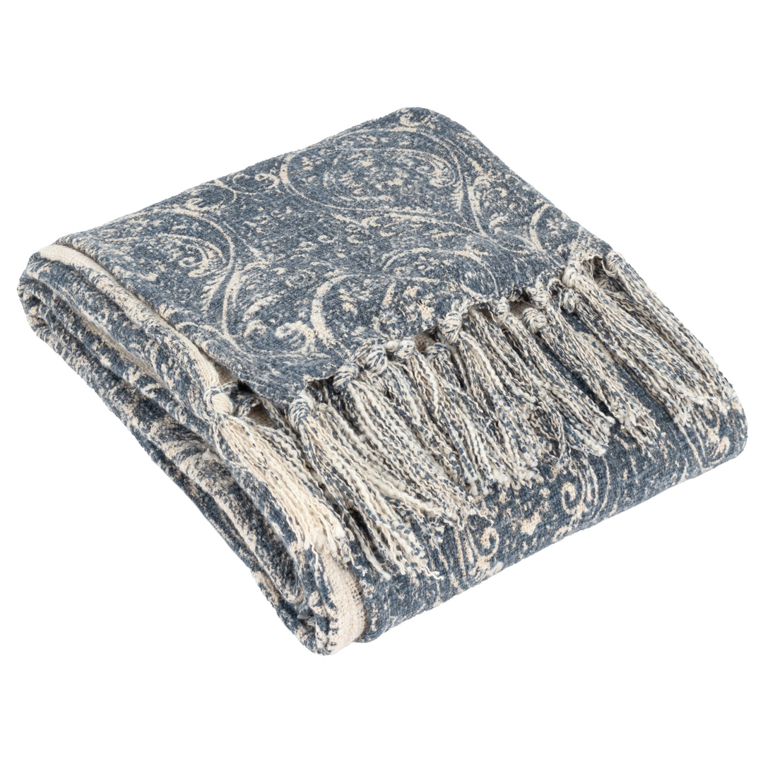 Durelle 130x170 Throw Delph Blue - image 2