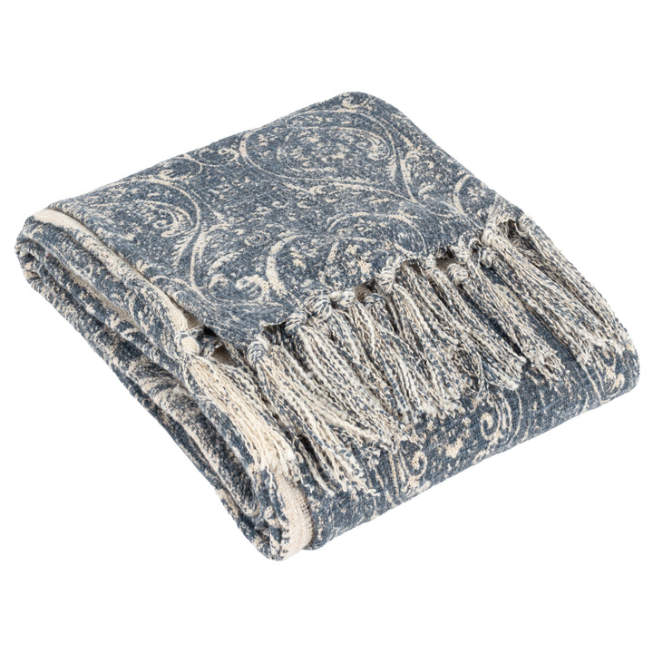 Durelle 130x170 Throw Delph Blue - image 2