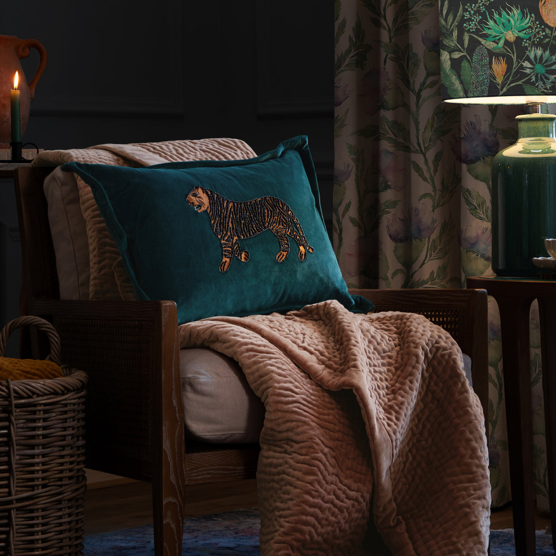 DURGA 45x65 CUSHION CASE TEAL