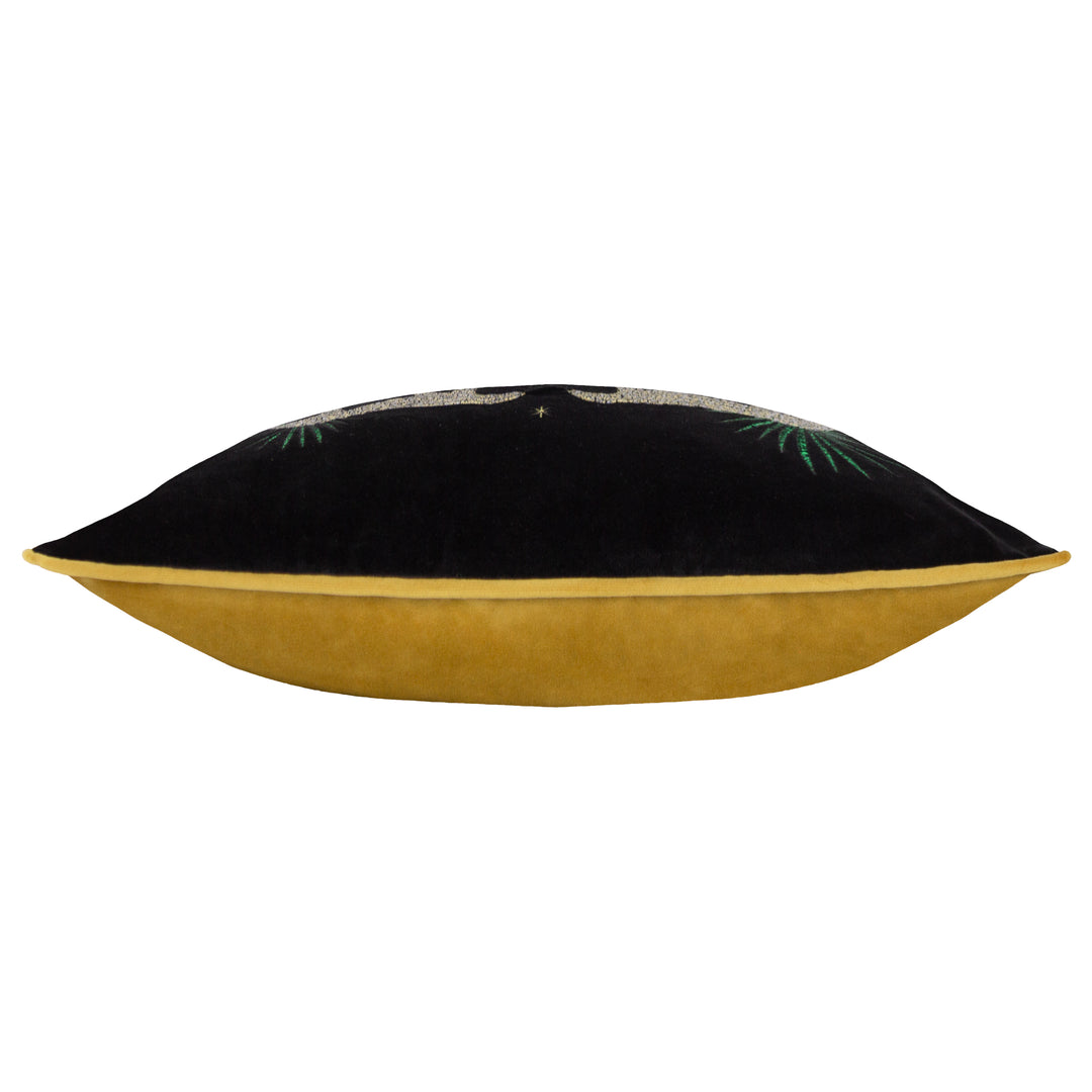 DUSK LEOPARD 30X50 CUSHION CASE BLACK