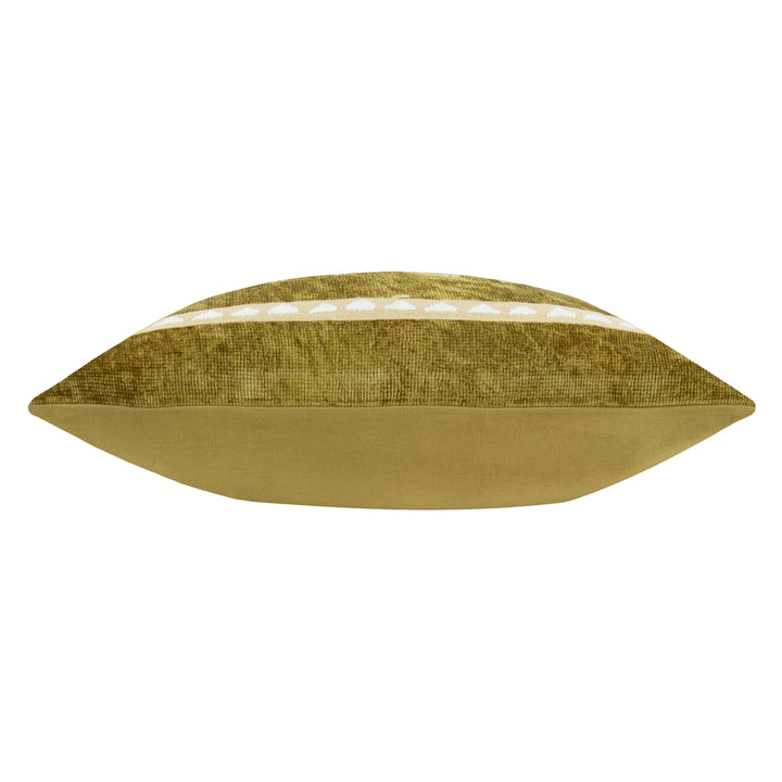 DYNASTY TIGER 50X50 CUSHION CASE AMBER GREEN