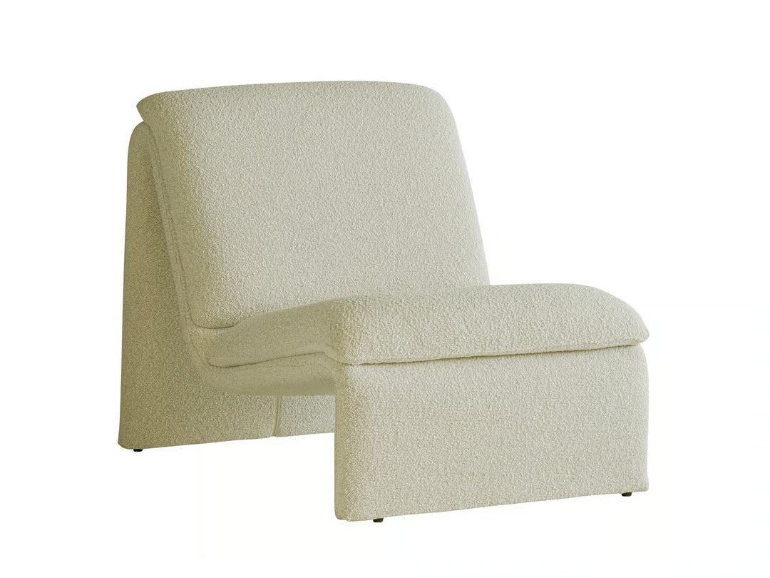 Diana Chair, Occasional Chair, White/Light Neutral
