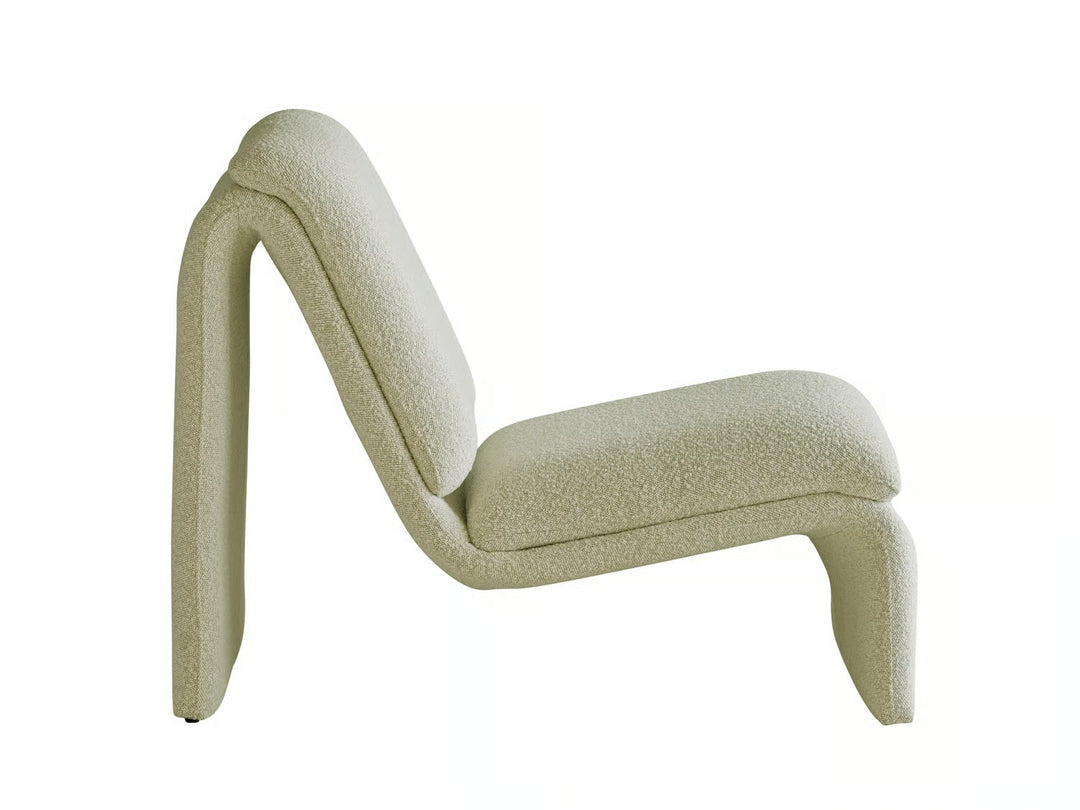 Diana Chair, Occasional Chair, White/Light Neutral