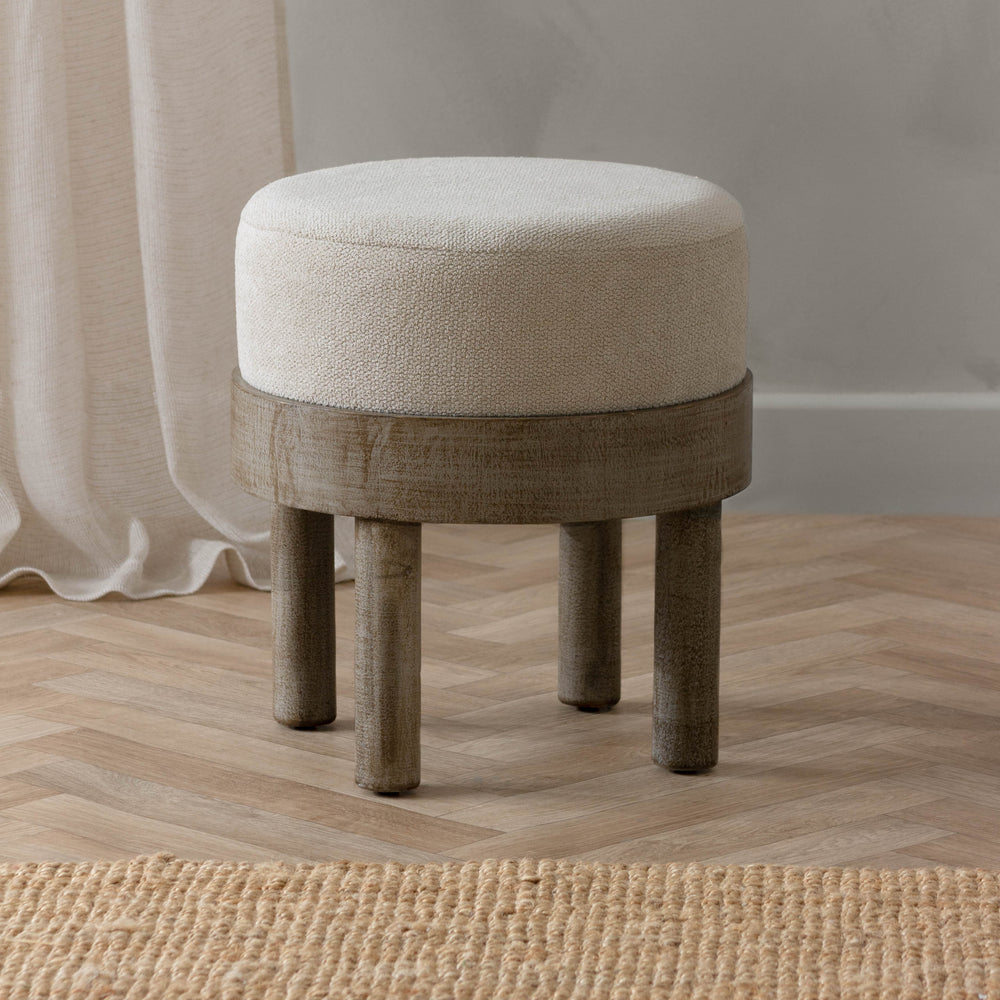 Ebbett Footstool Frame Ecru - image 2