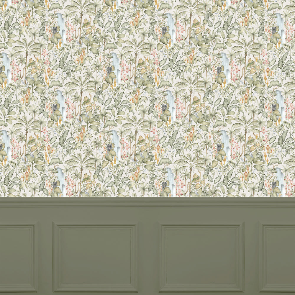 Elysian Canopy Wallpaper Moss - image 2