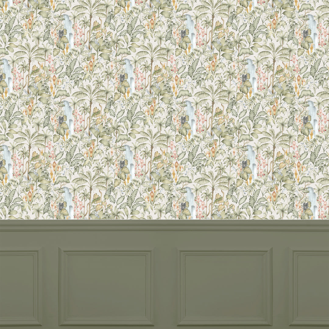 Elysian Canopy Wallpaper Moss - image 2