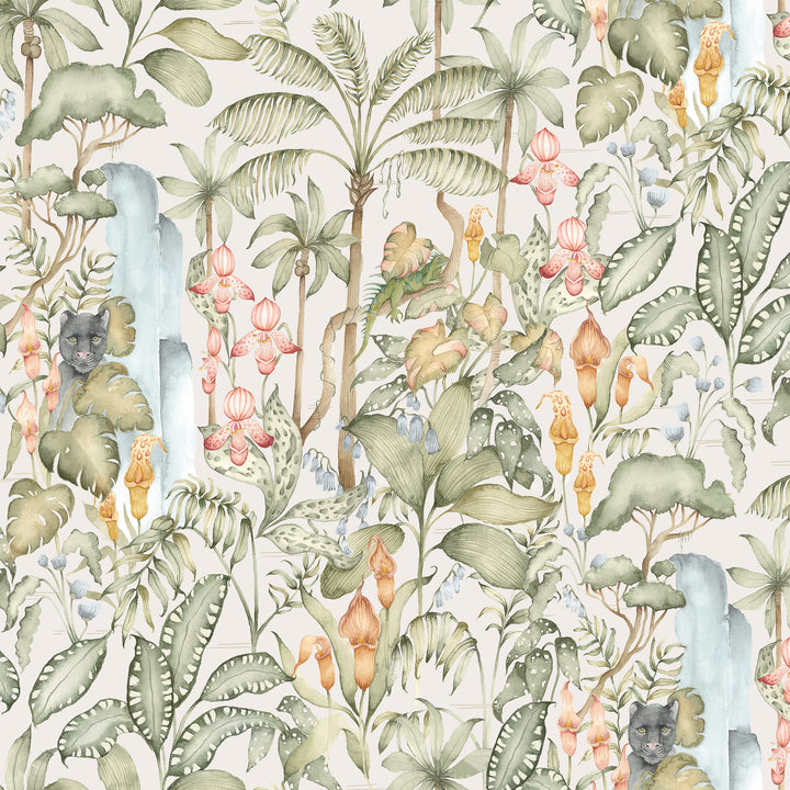 Elysian Canopy Wallpaper Moss - image 3
