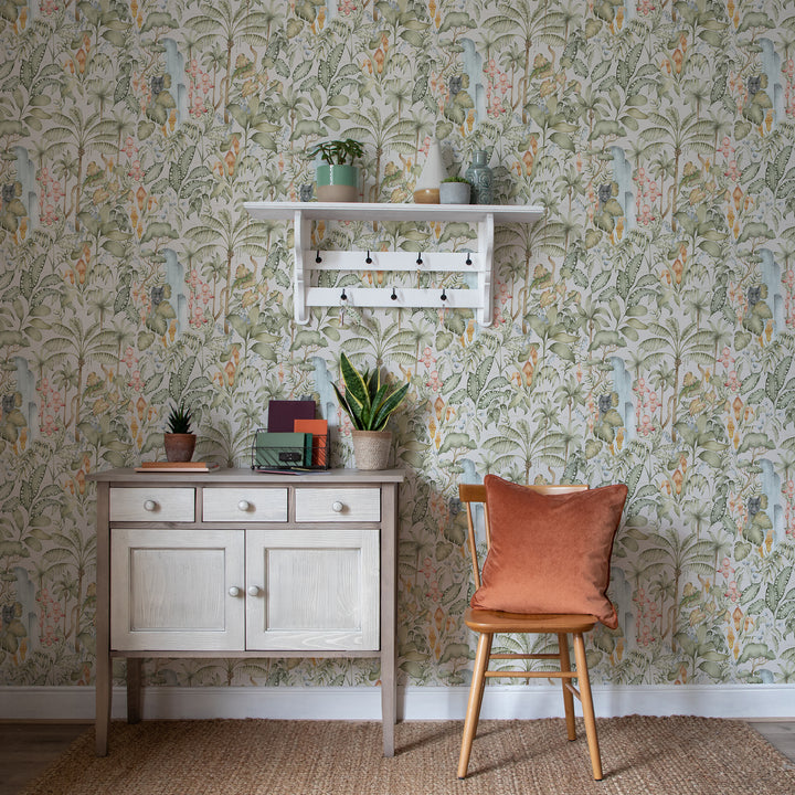 Elysian Canopy Wallpaper Moss
