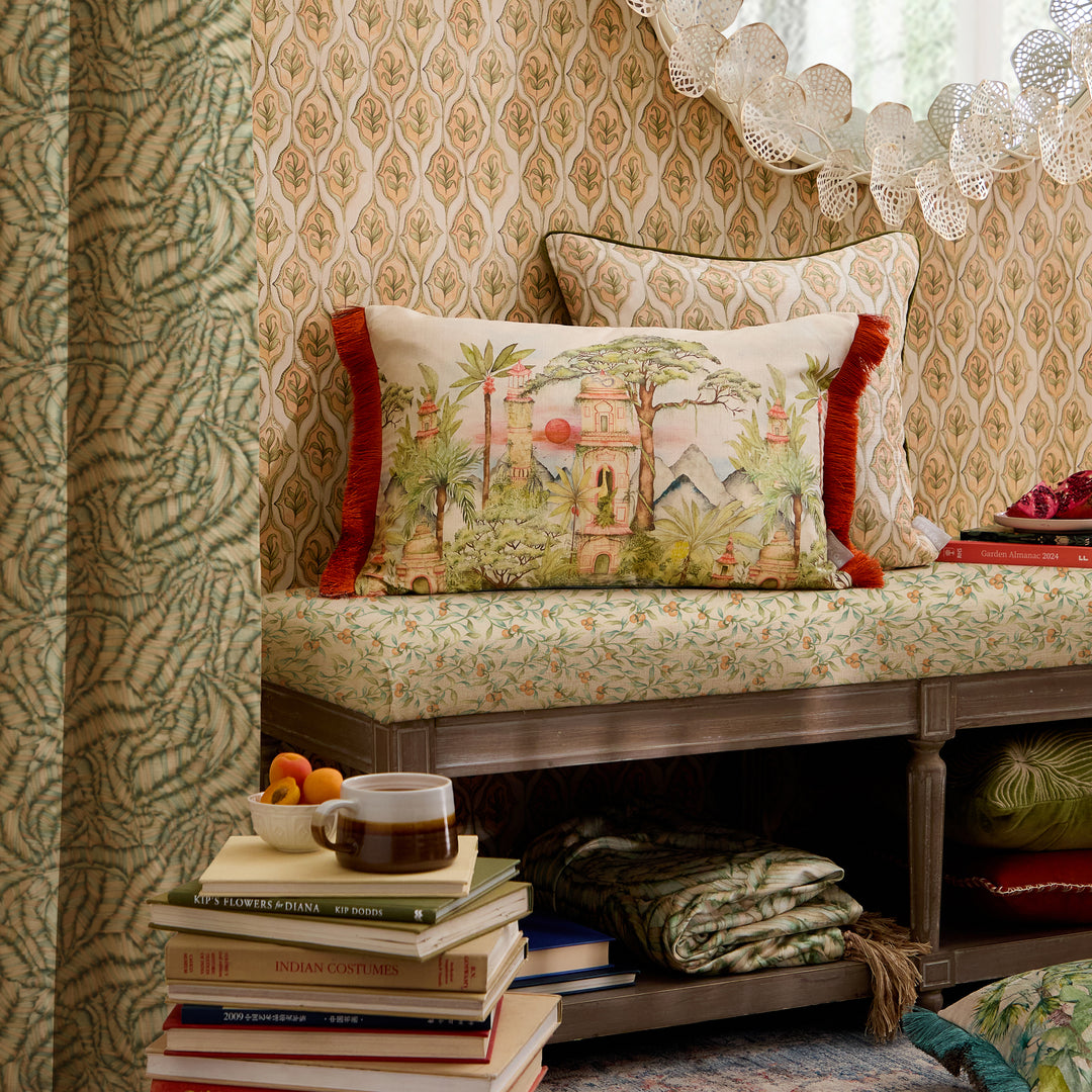 EDEN RUINS 40X60 CUSHION CASE MULTI