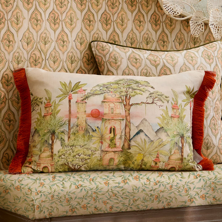 EDEN RUINS 40X60 CUSHION CASE MULTI