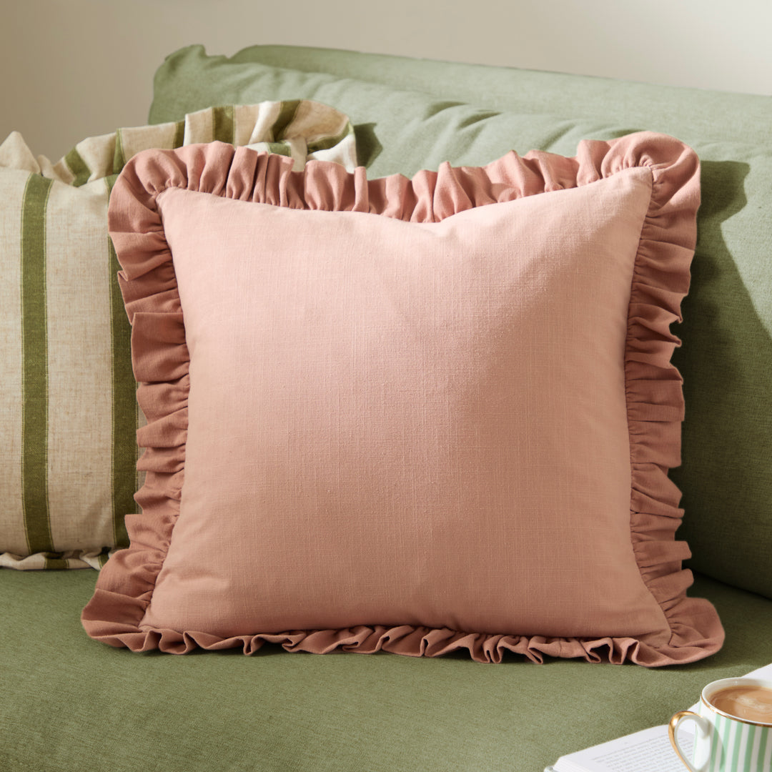Effie 45x45 Cushion Case Rose / Vintage Blush