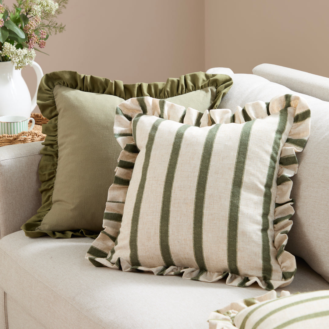 Effie 45x45 Cushion Case Sage / Green - image 5